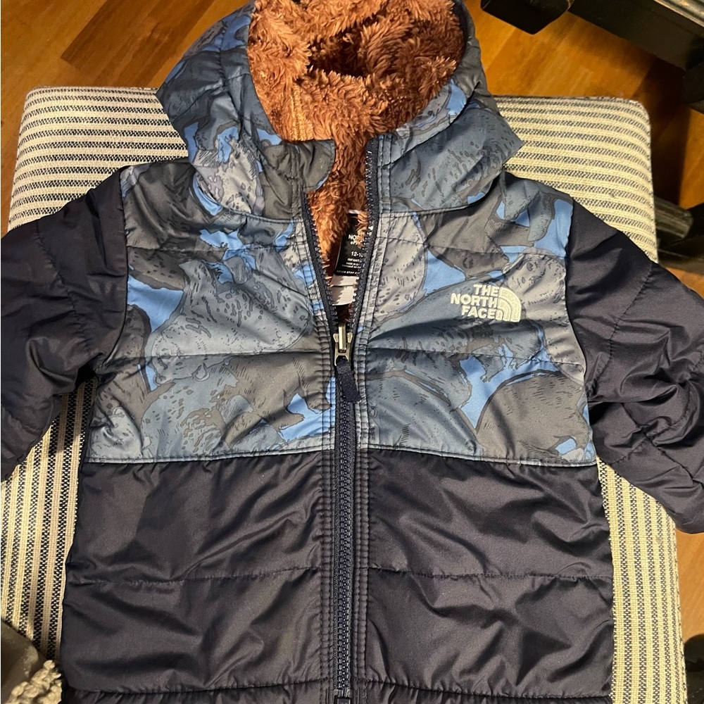 The North Face coat 12-18 months